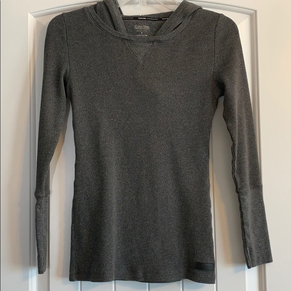Calvin Klein Performance Hooded Thermal Top, S